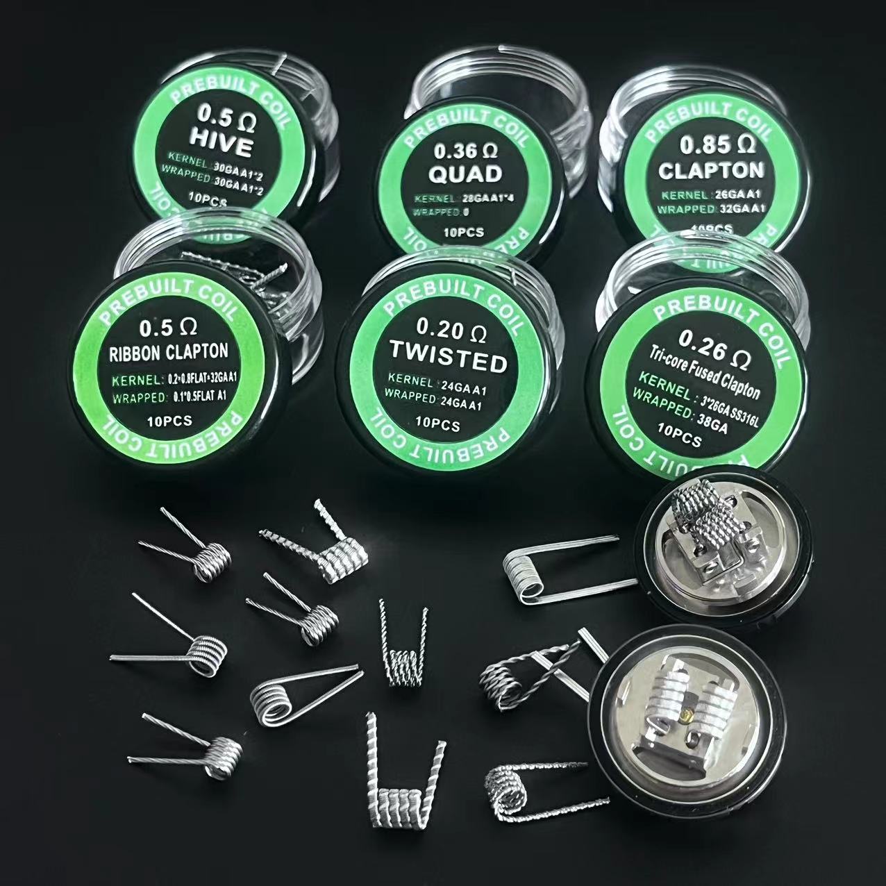 Coil Building Kit - 50 sztuk/30 sztuk/20 sztuk/10 sztuk DL