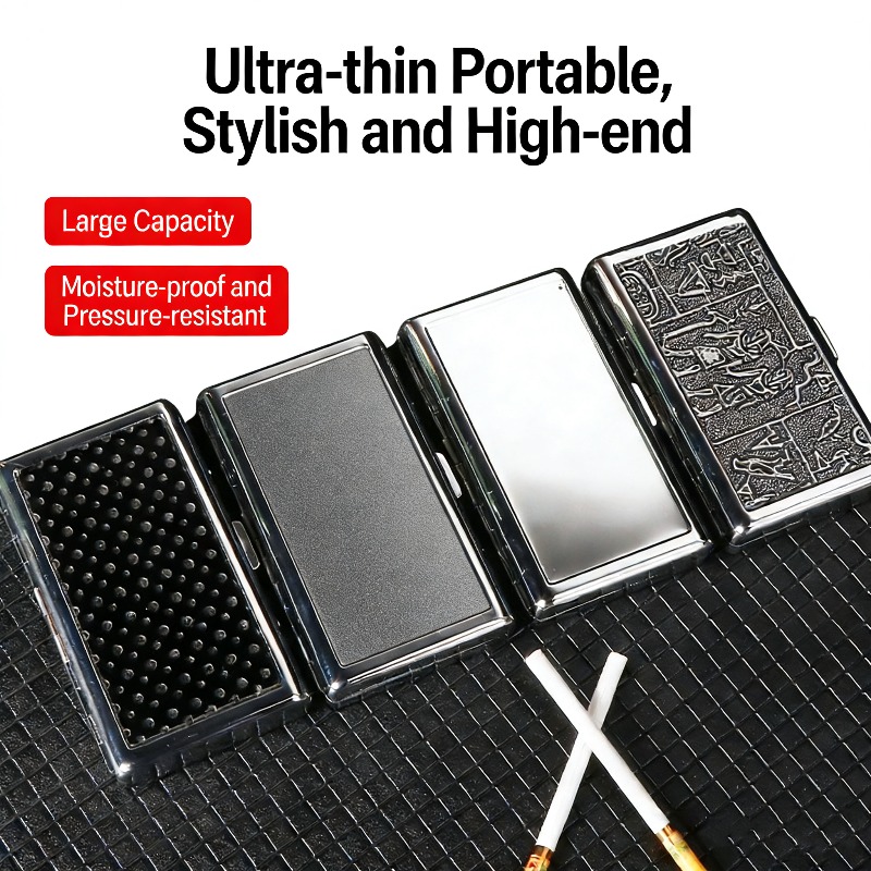 Smoking & Vaping Accessories - 20 sztuk smukłych, wydłużonych metalowych klipsów